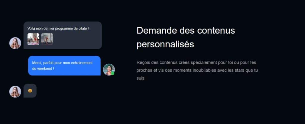 fonctionnalités mym
